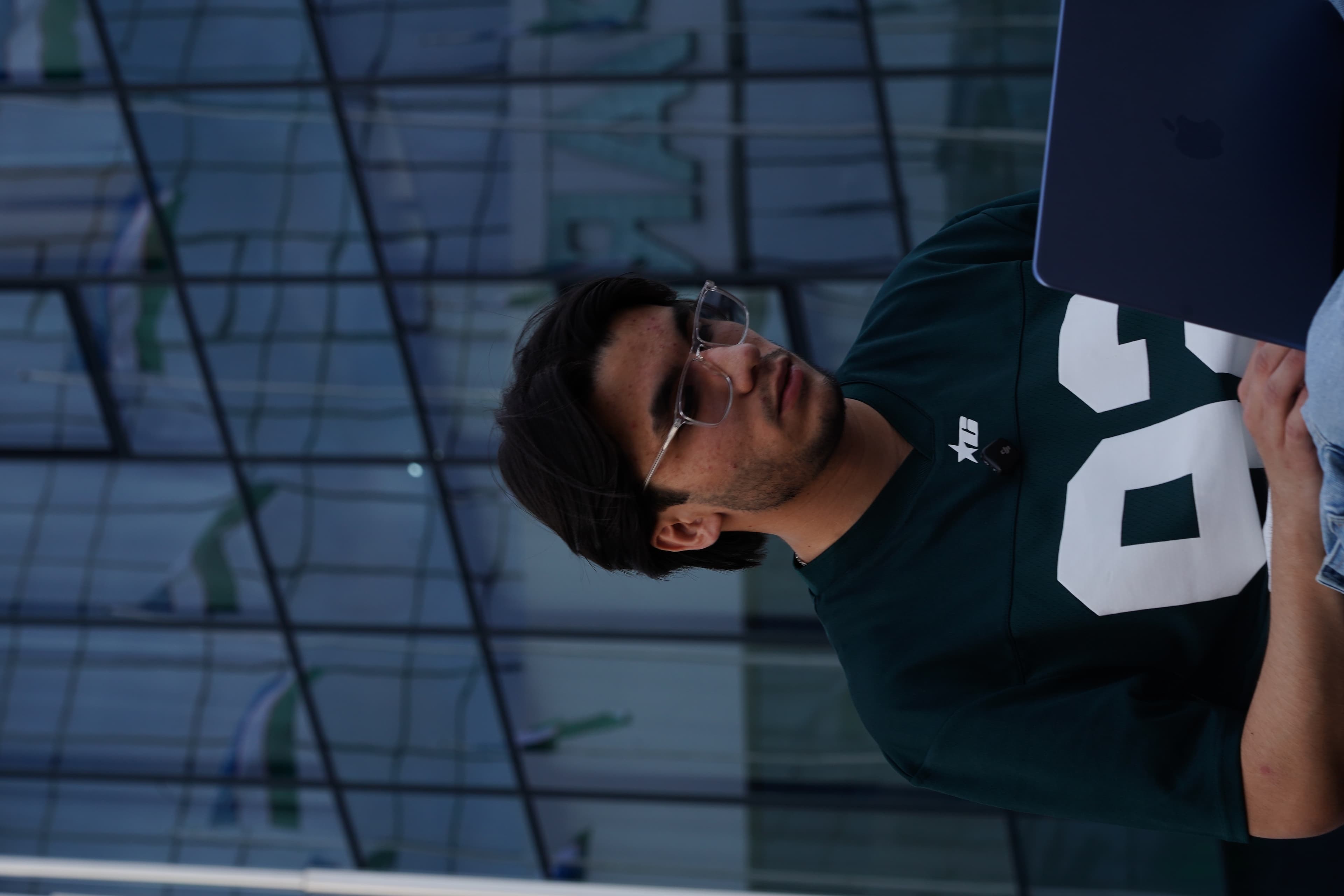 Xusan Ibragimov, CEO and founder of ORYX digital product studio in Tashkent